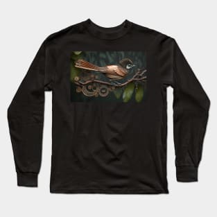 Steampunk bird Long Sleeve T-Shirt